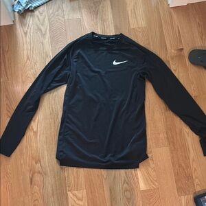Nike Black Performance Long Sleeve Top